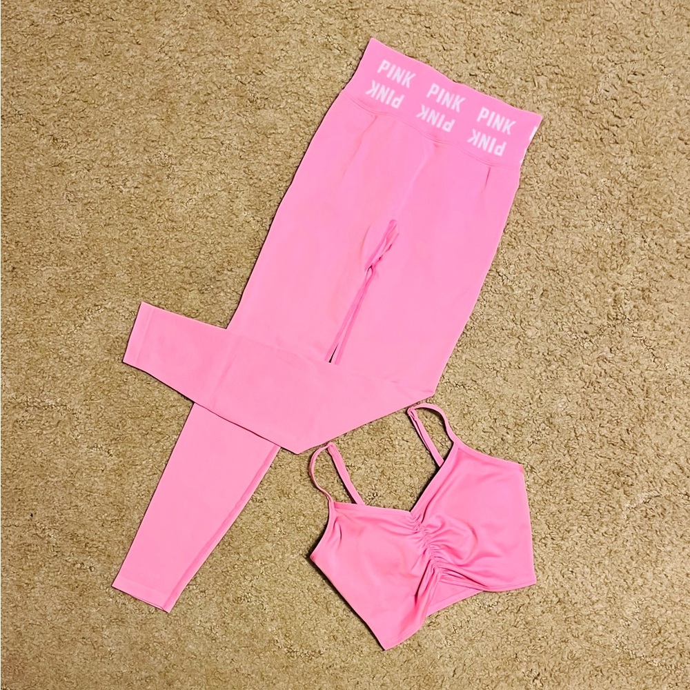 PINK Victoria's Secret Pink High-Waisted Leggings